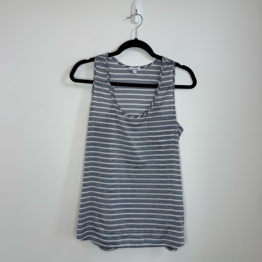 Steven Alan Striped Women's Tank Top Size M